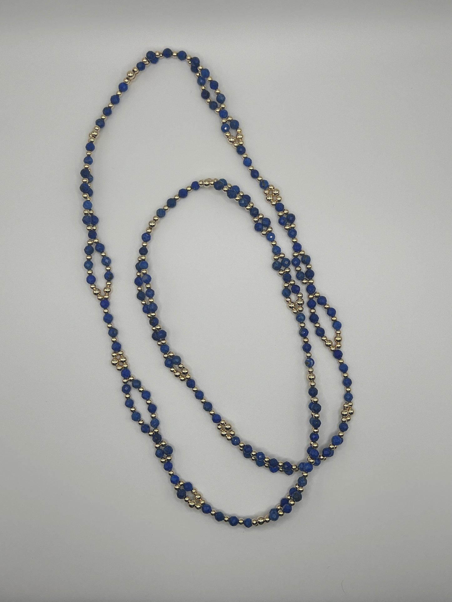 Blue Ether Tantric Necklace