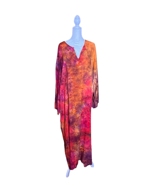 Opulent Aura Caftan - Tiger Stripe