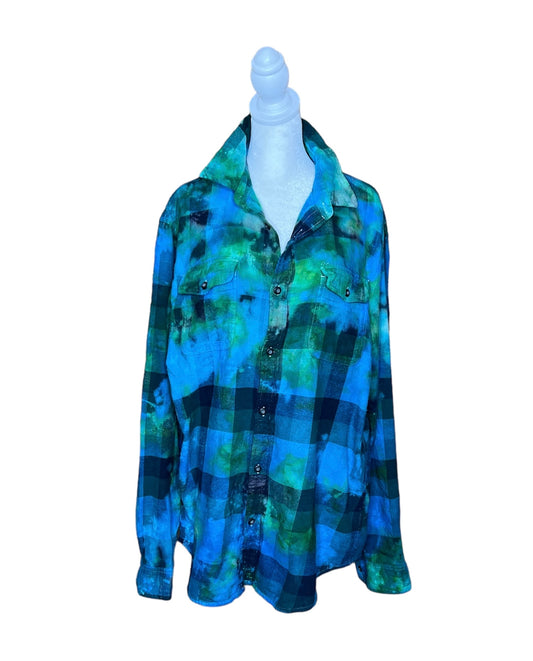 Prestige Plaid - Beach Glass L